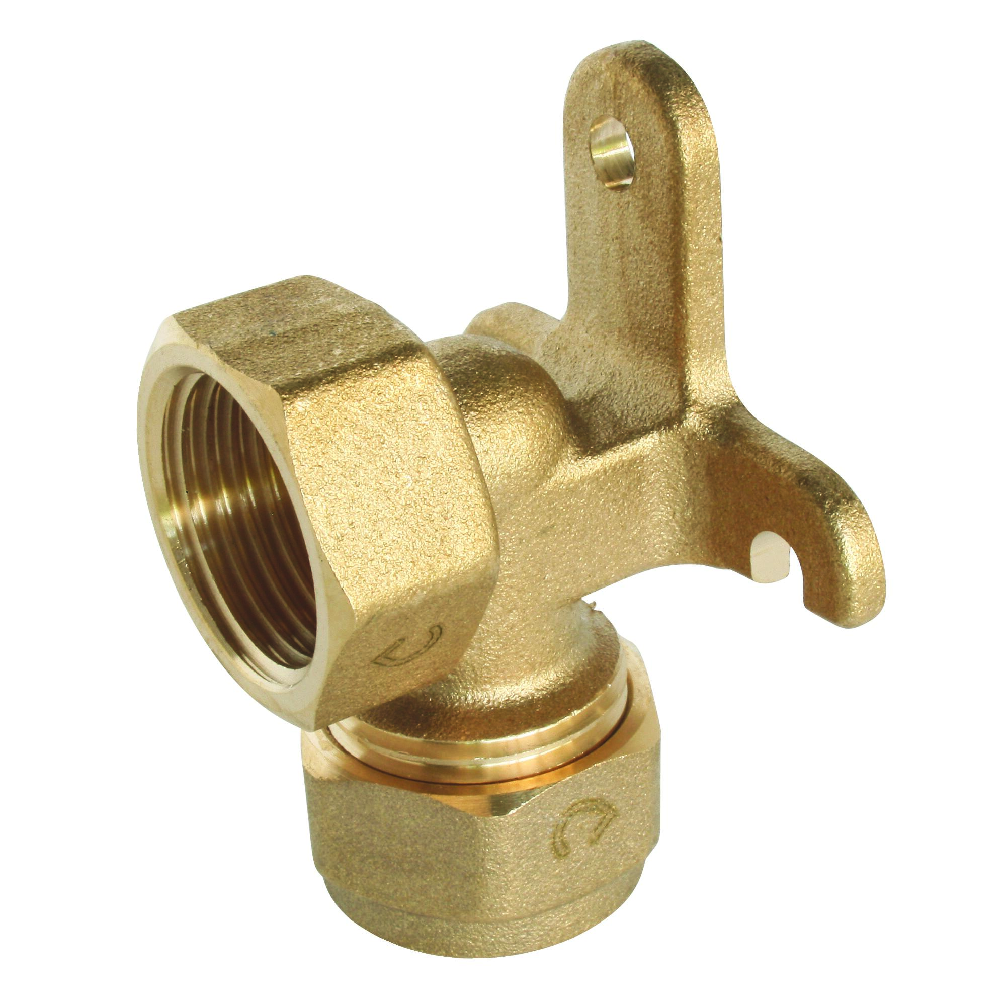 Somatherm - Raccord À Compression Tube Per Ø16 - Applique Murale Femelle 1/2' (15/21)