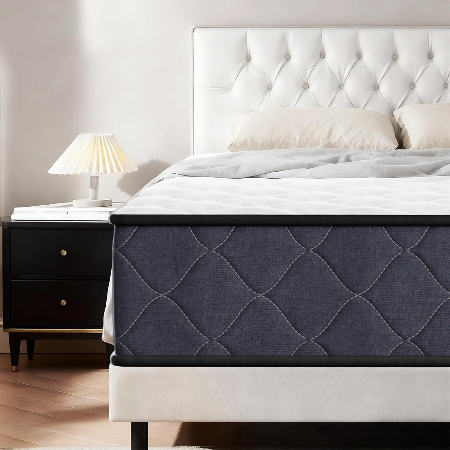 Dewinner - Matelas Mémoire De Forme 90x200 Cm - Épaisseur 30 Cm - Soutien Équilibré Et Accueil Moelleux - Respirant Et Anti-acariens