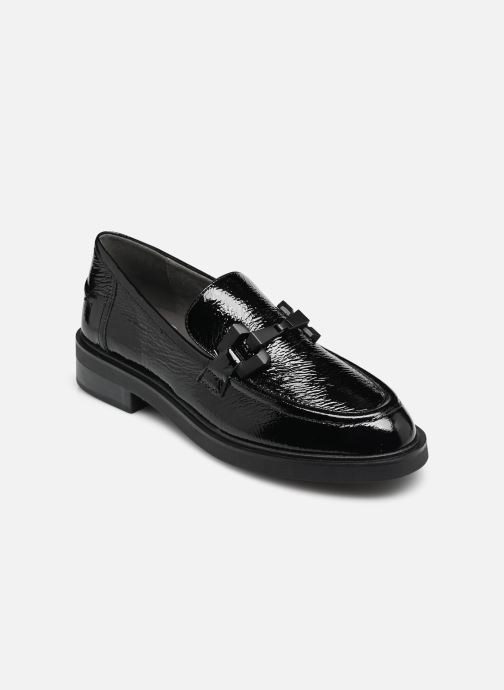 CAPRICE Slipper, noir, en Cuir avec Talon bloc, P.36