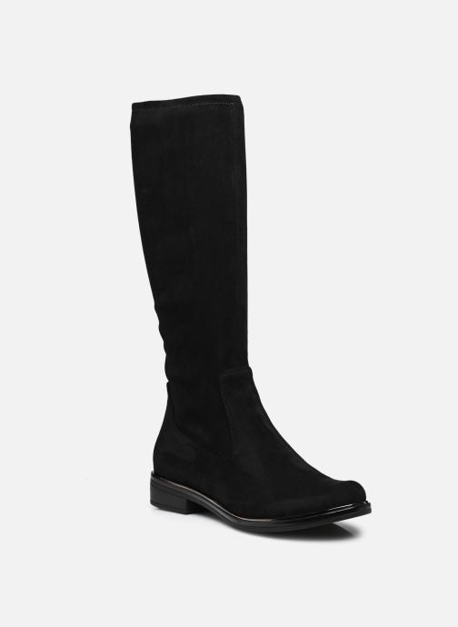 CAPRICE Bottes, noir, en Textile avec Talon bloc, P.38.5