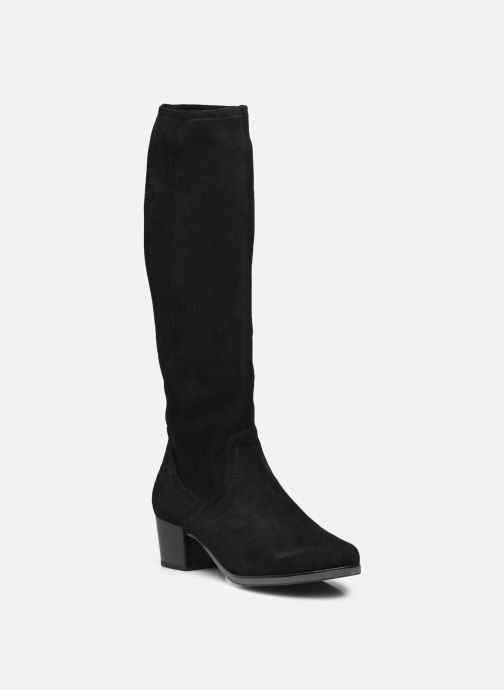CAPRICE Bottes, noir, en Textile avec Talon bloc, P.37