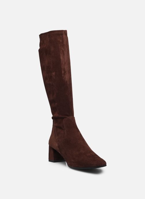 CAPRICE Bottes, marron, en Textile avec Talon bloc, P.36