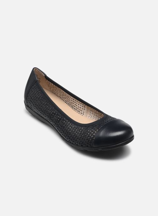 CAPRICE Ballerine, bleu, en Cuir, P.38