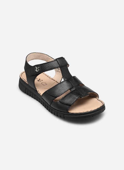 CAPRICE Sandale à talon, noir, en Cuir sans talon, P.36