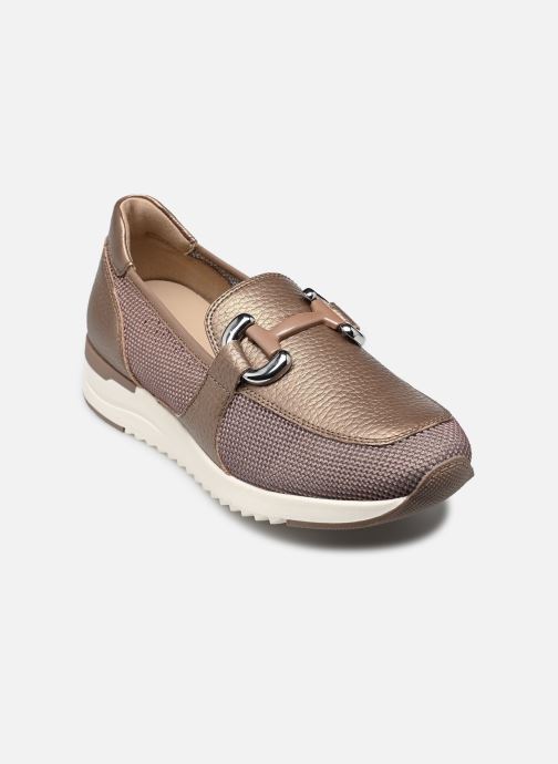 CAPRICE Slipper, métallique, en Mélange de matériaux de cuir et textile, P.37