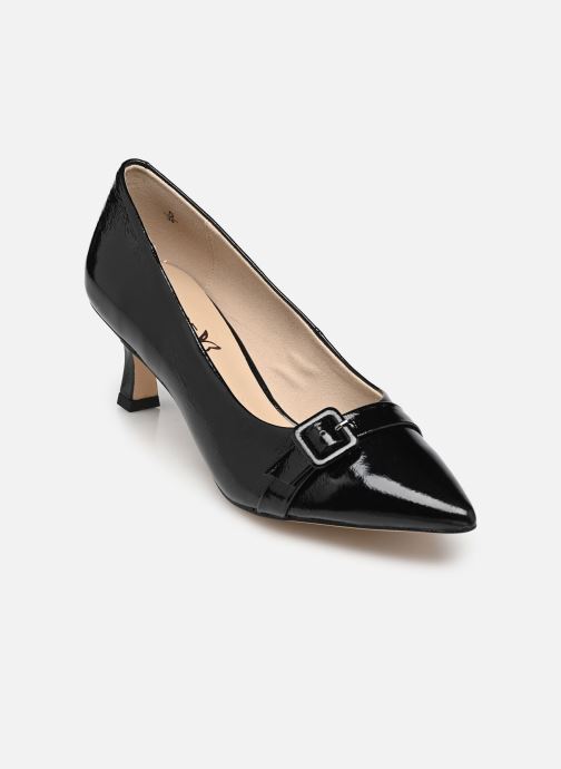 CAPRICE Escarpin, noir, en Cuir avec Queenie, P.37