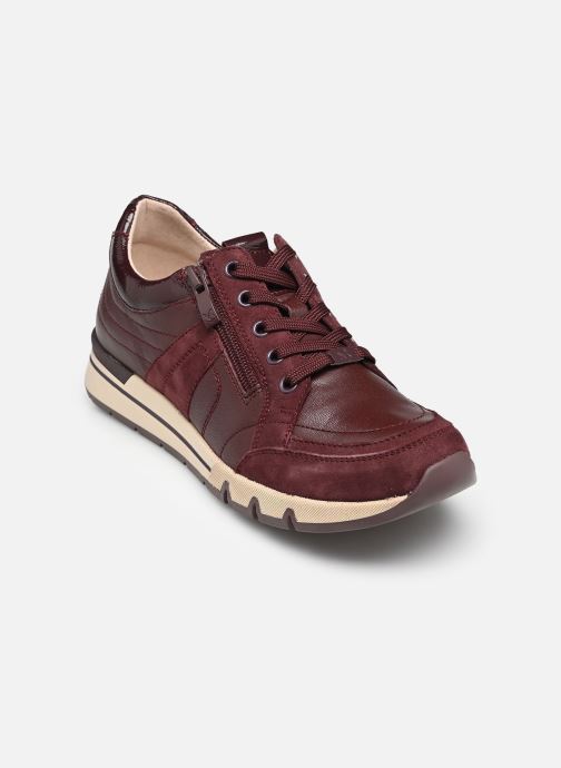 CAPRICE Basket, rouge, en Cuir, P.37
