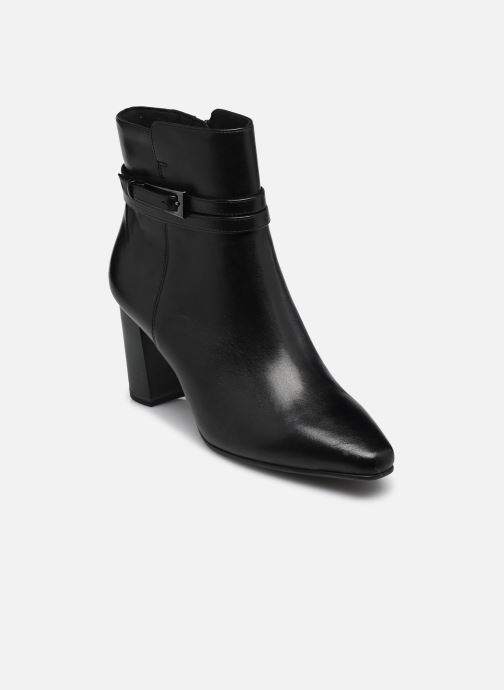 CAPRICE Bottine, noir, en Cuir avec Talon bloc, P.38