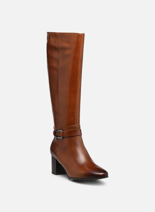 CAPRICE Bottes, marron, en Cuir avec Talon bloc, P.38.5