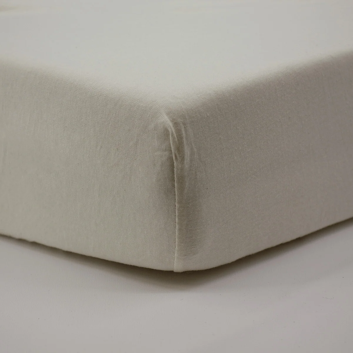 Drap-housse bébé 45x85 cm - Drap housse berceau - Uni Jersey Écru