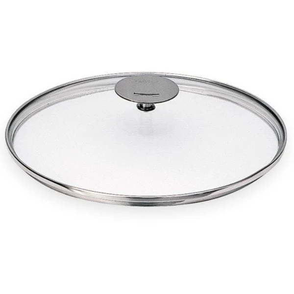 Couvercle verre Cristel Platine 16 cm Cristel