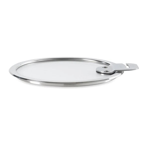 Couvercle plat Cristel Strate Amovible en verre trempé