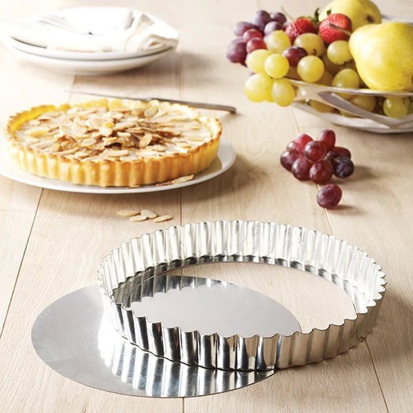 Moule à tarte rond cannelé 20 cm