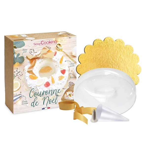Kit Bûche De Noël Couronne