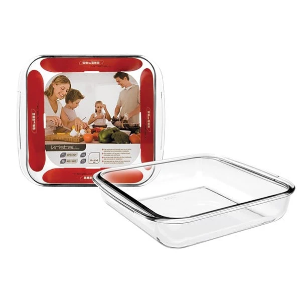 Plat À Four Ibili Kristall 25x22 Cm Transparent, Four Et Lave-vaisselle