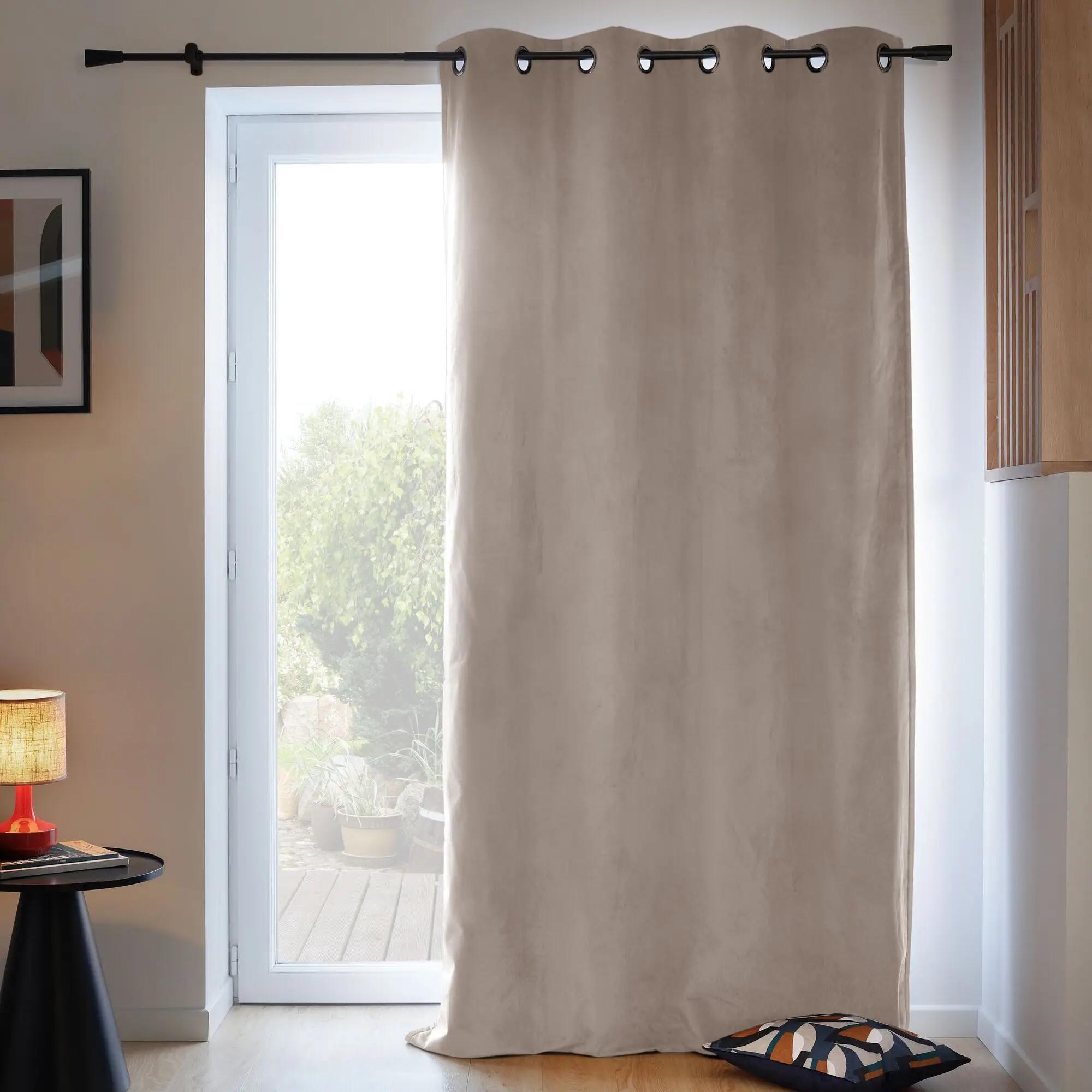 Rideau velours 3 en 1 phonique thermique occultant Venise