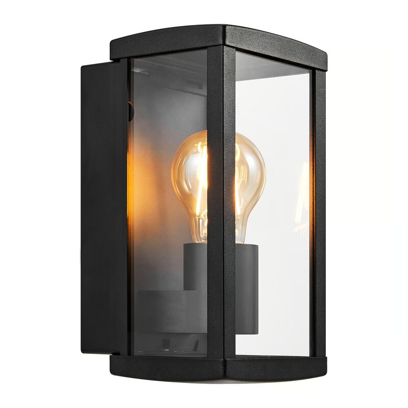 Applique murale LUCHY - E27 - métal noir IP44 - Nordlux, Extérieur