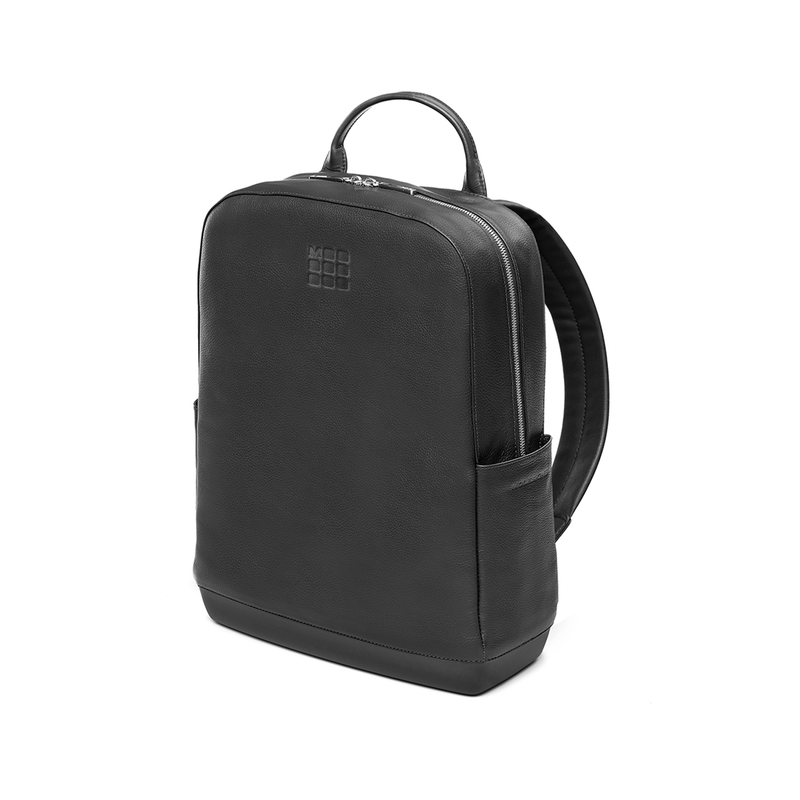 MOLESKINE Sac à dos classique en cuir noir