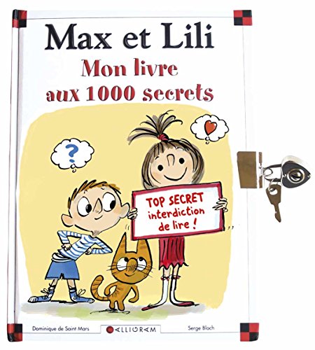 Max et Lili: mon livre aux 1000 secrets