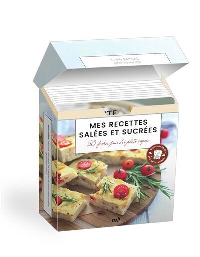 Mes recettes salées et sucrées: 50 fiches pour des plats exquis