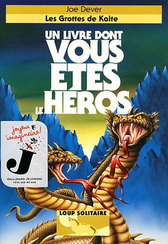 Livre Dont Vous Etes Le Heros, Les Grottes De Kalte