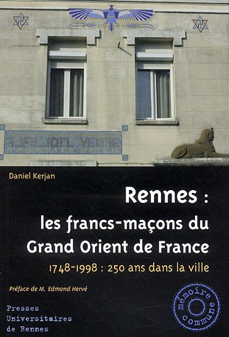 Rennes: les francs-maçons du Grand Orient de France
