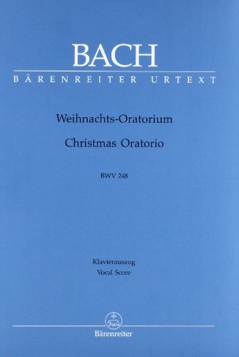 J.S. - Oratorio De Noel Bwv 248 - Reduction Ch Piano