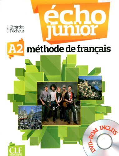 Écho junior - A2 - livre de l'élève + DVD Rom