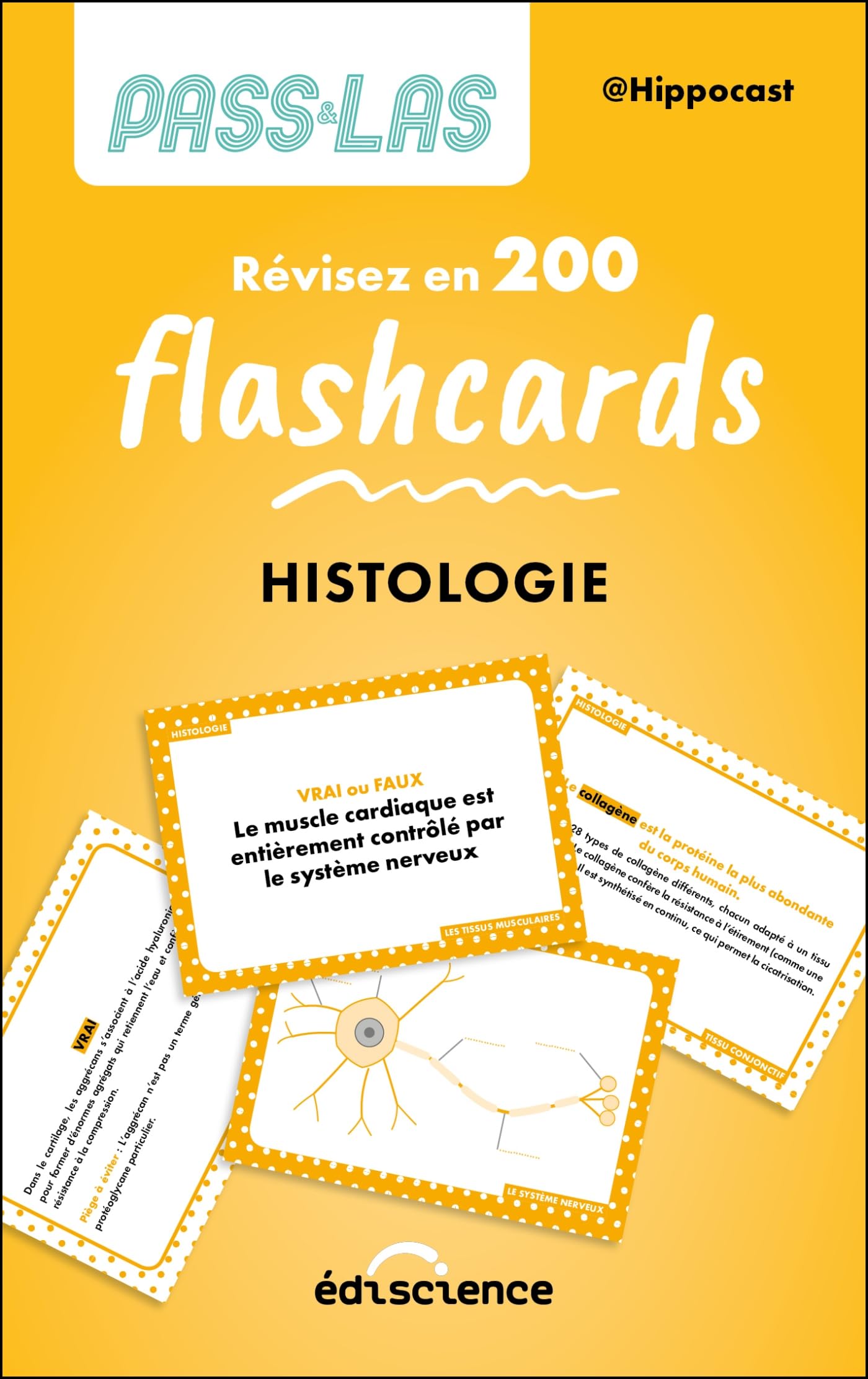 PASS & LAS - Histologie - Révisez en 200 flashcards
