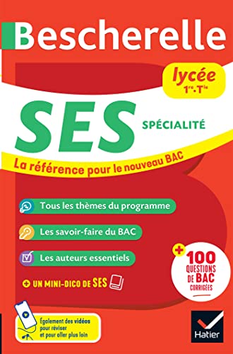 Bescherelle lycée - SES 1re, Tle Nouveau bac - tout le programme de spécialité en SES