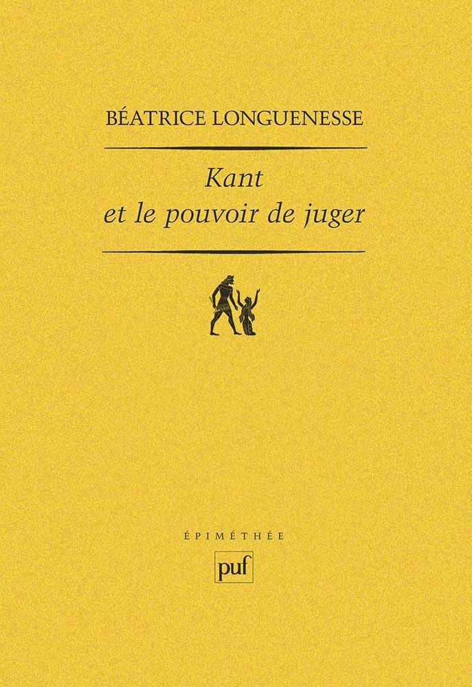 Kant et le pouvoir de juger