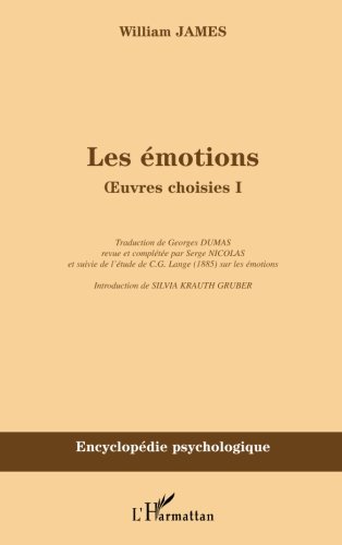 Les émotions - oeuvres choisies Tome 1