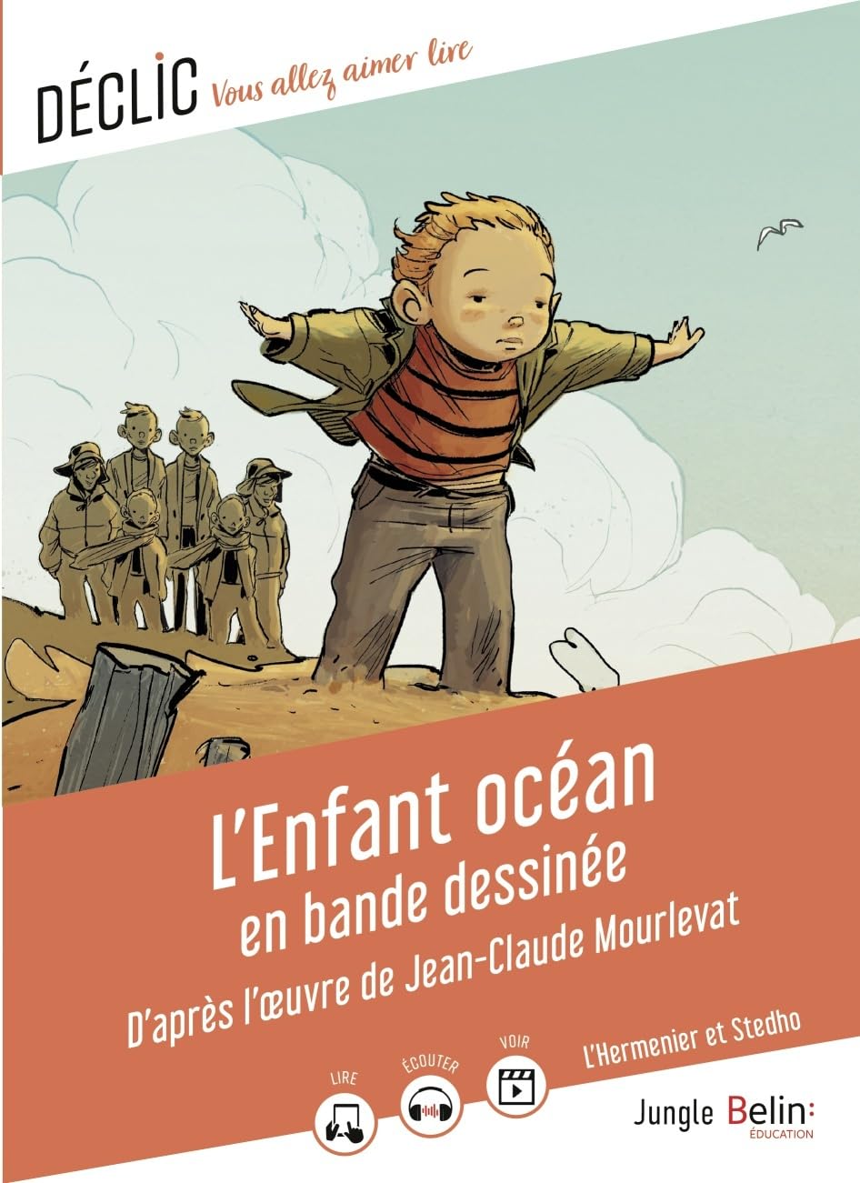 L'enfant océan en bande dessinee, d'apres l'oeuvre de Jean-Claude Mourlevat