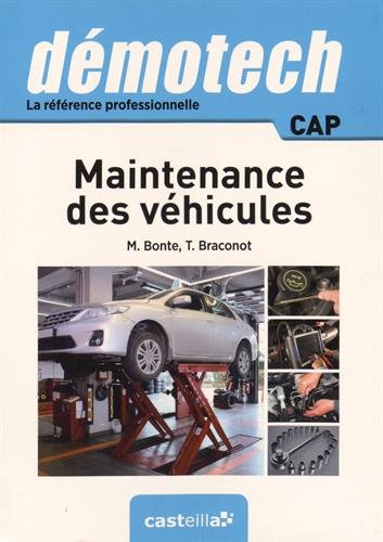 DEMOTECH: maintenance des vehicules - CAP