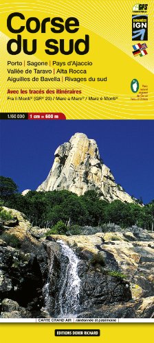 GRAND AIR n.9: Corse du Sud - Porto, Sagone, Pay d'Ajaccio, vallée de Tavaro, Alta Rocca, Aiguilles de Baverlla, Rivages du sud