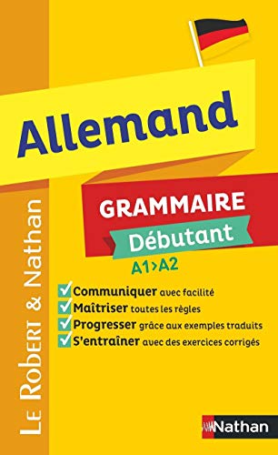 Allemand - Grammaire débutant - A1>A2