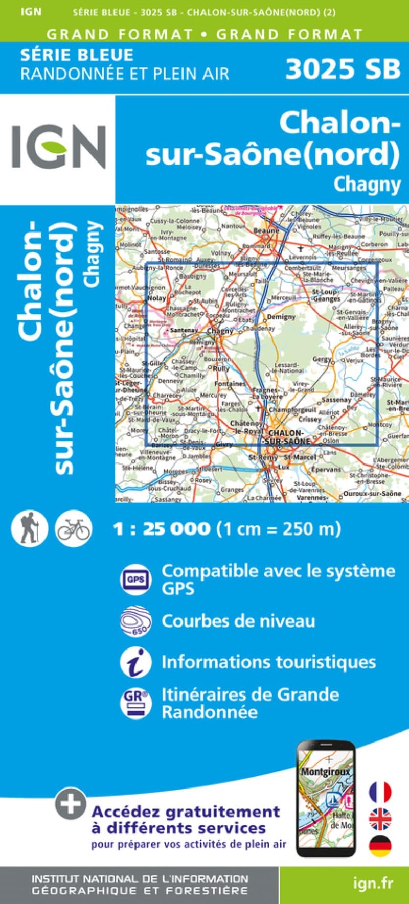 3025SB CHALON-SUR-SAONE (nord) - CHAGNY