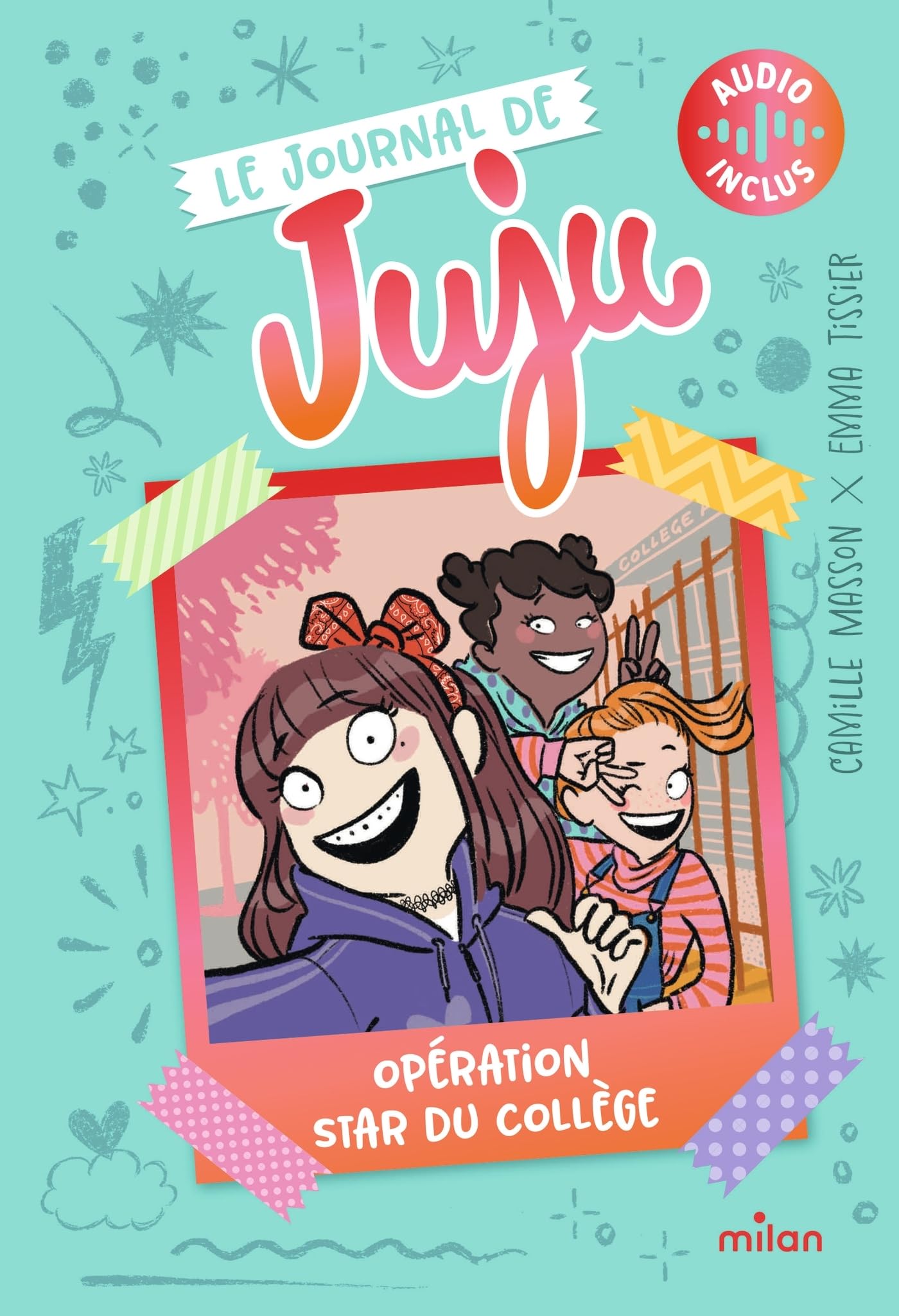 Le Journal de Juju, Tome 01 - Le journal de Juju - Opération star du collège