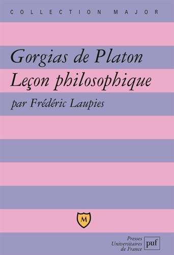Gorgias de Platon - leçon philosophique