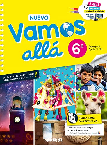 Nuevo Vamos alla 6e: espagnol cycle 3-A1: manuel, cahier d'activités