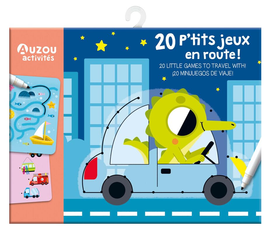 20 p'tits jeux: en route!. 20 little games to travel with!. 20 minijuegos de viaje!