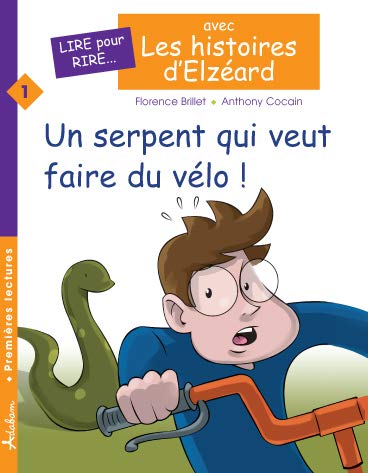 Un serpent qui veut faire du vélo!