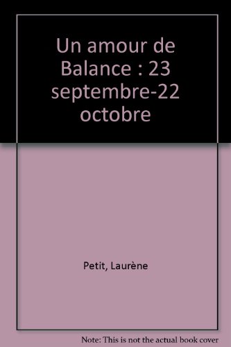 Un amour de balance