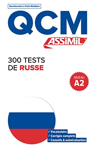 QCM: 300 tests russe: niveau A2