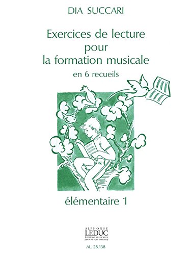 Succari Dia - Exercices De Lecture Pour La Formation Musicale (elementaire 1)