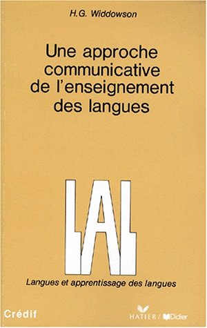 Une approche communicative de l'enseignement des langues - Livre - Henry George Widdowson