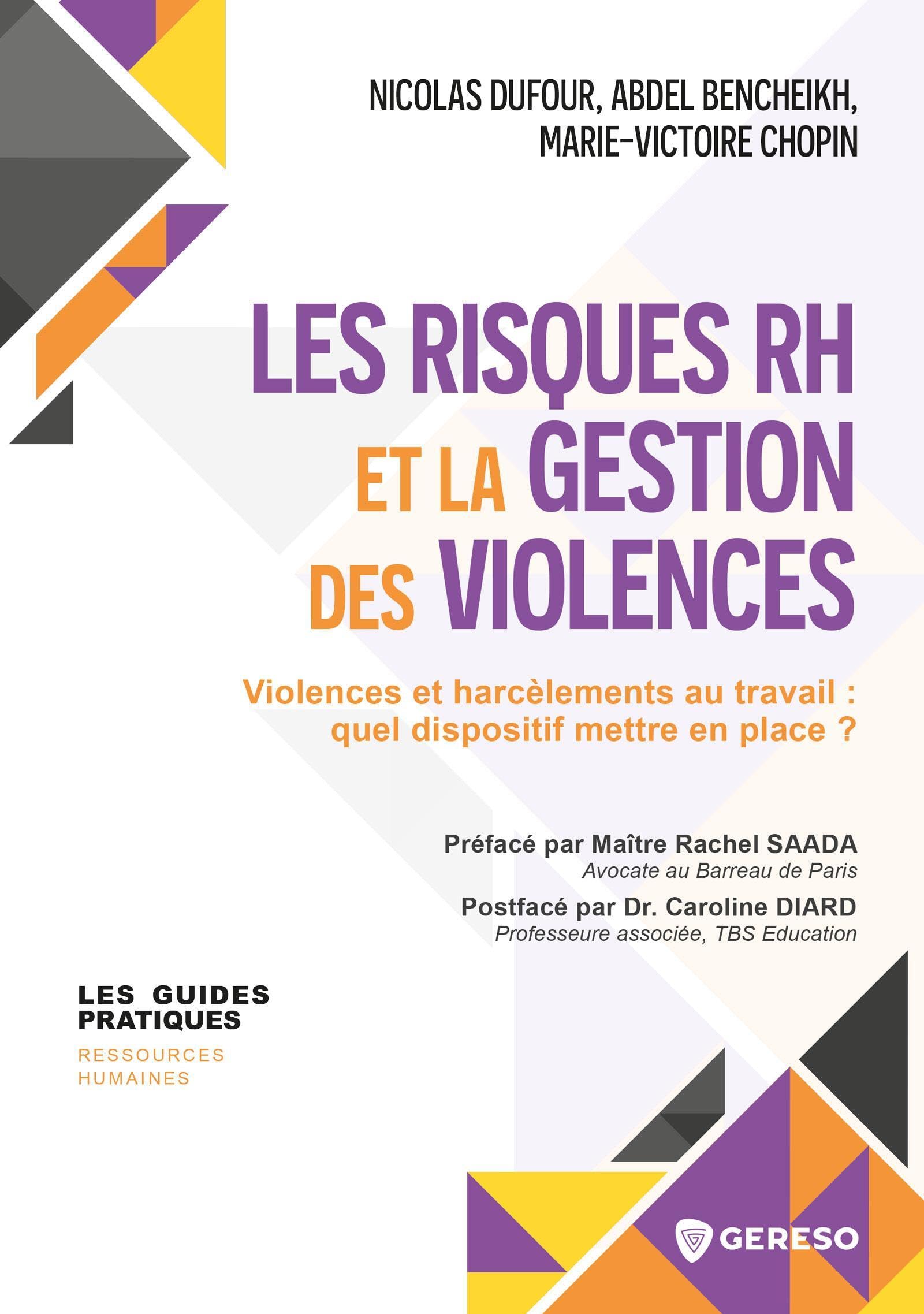 Les risques RH et la gestion des violences: violences et harcèlements au travail: quel dispositif mettre en place?