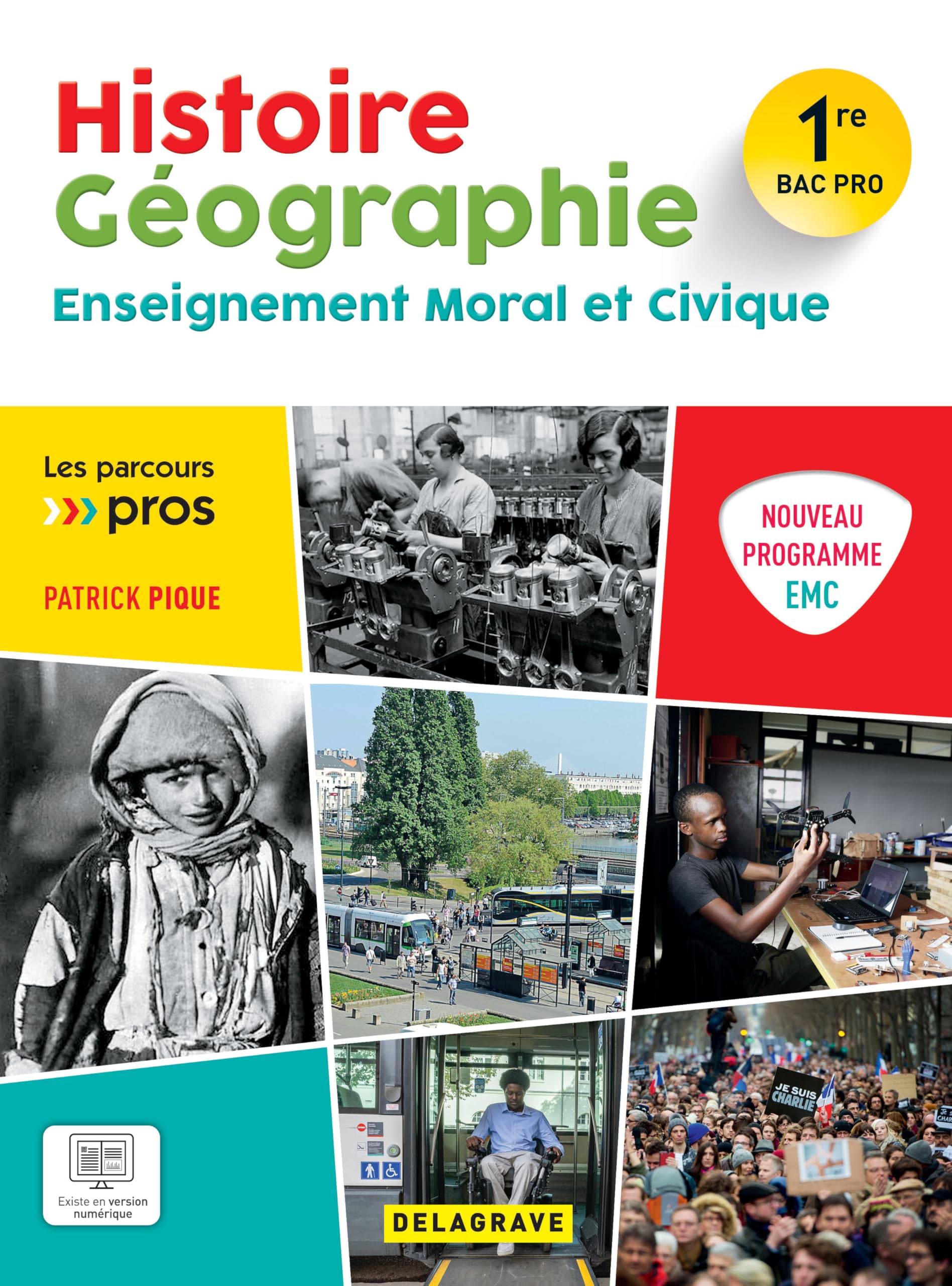 Les parcours pro: Les Parcours Pros Histoire Géographie EMC: 1re Bac Pro - Pochette élève (édition 2025)