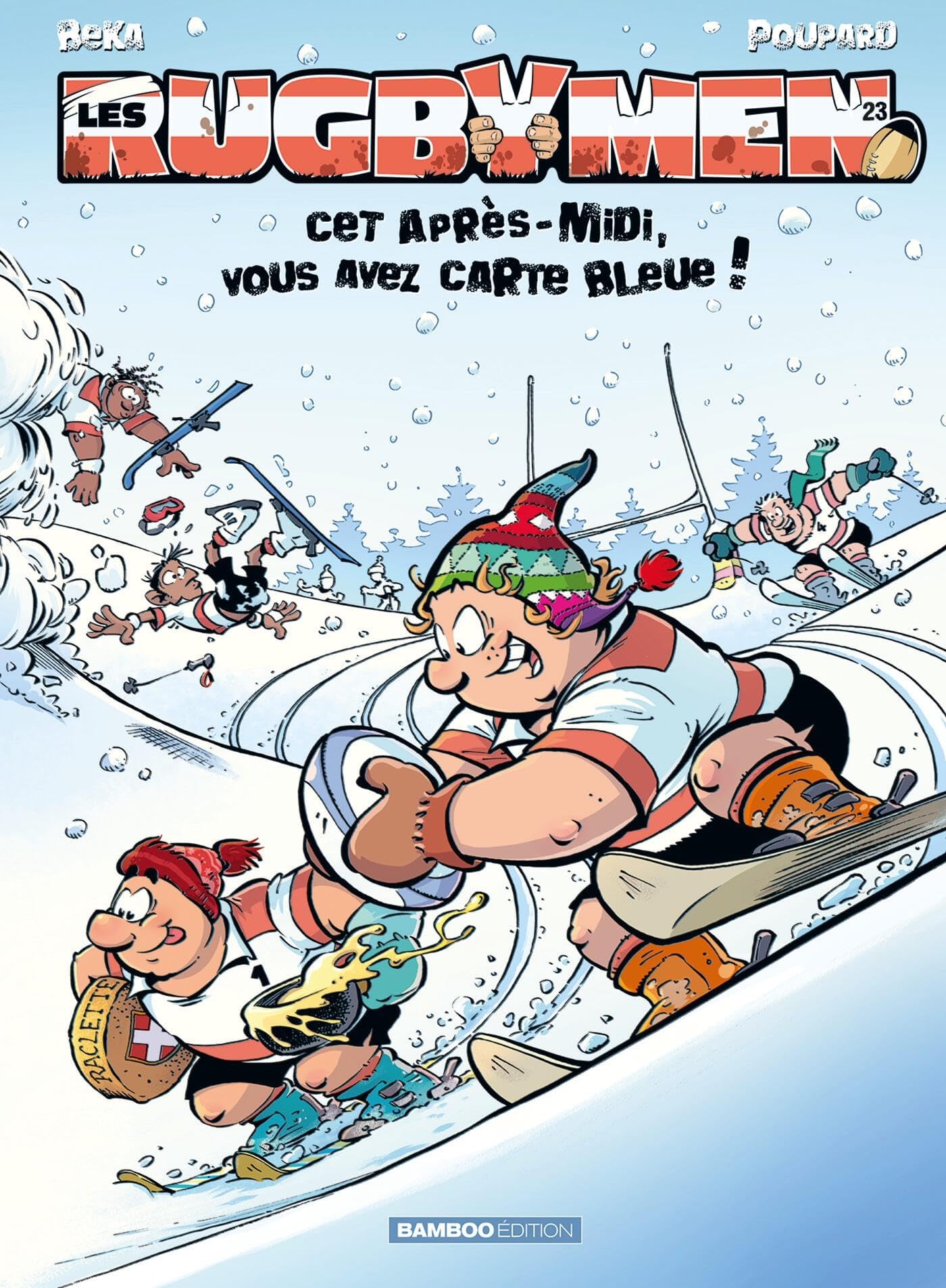 Les Rugbymen - tome 23 - Cet après-midi, vous avez carte bleue!