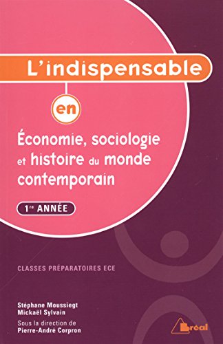 L'indispensable en économie, sociologie, histoire du monde contemporain